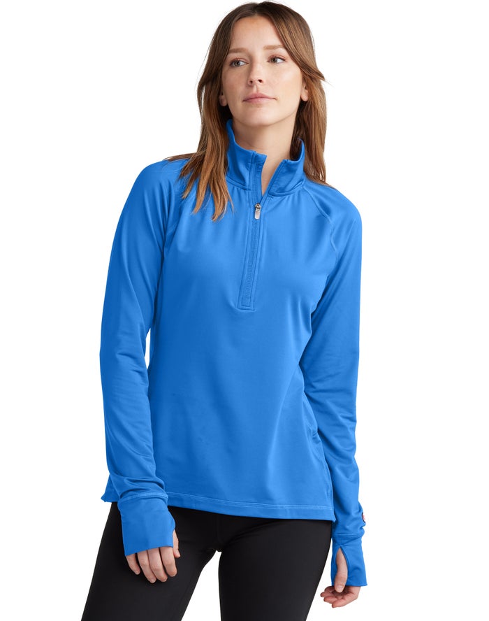 Sudadera champion mujer cheap azul